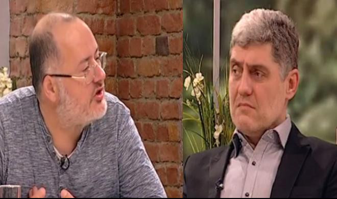 (HIT VIDEO) GEJ BRAKOVI ILI POD MAČ, BATO! Boris Milićević i dr Miroljub Petrović u klinču na TV Pink!